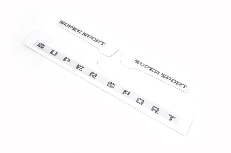 Toyota Land Cruiser 200 2007-2021 Supersport Badge Set (3 pcs) Image