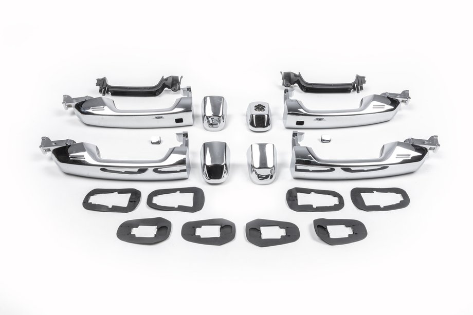 Toyota Land Cruiser 200 2007-2021 Door handles 2008-2015 complete set Design NEW (4 pcs) Image