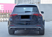Mercedes GLE W167 2018- Rear diffuser with exhaust tips GLE63 Silver (2018-2026) photo 1