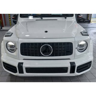Grille and Headlight Covers G63 Mercedes G class W463 2018-2024 photo 2