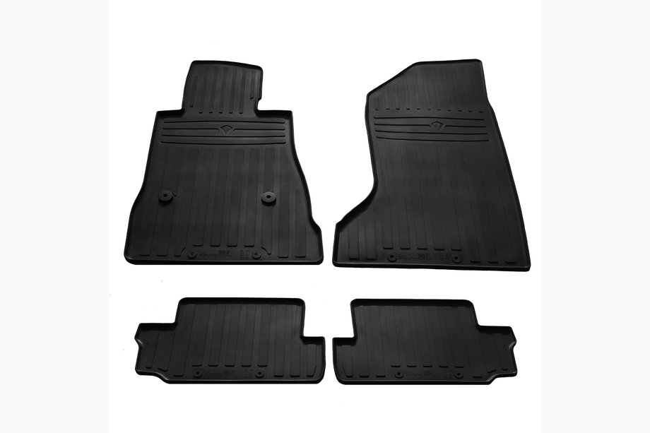 Chevrolet Camaro 2015- Rubber Floor Mats (4 pcs, Stingray Premium) Image
