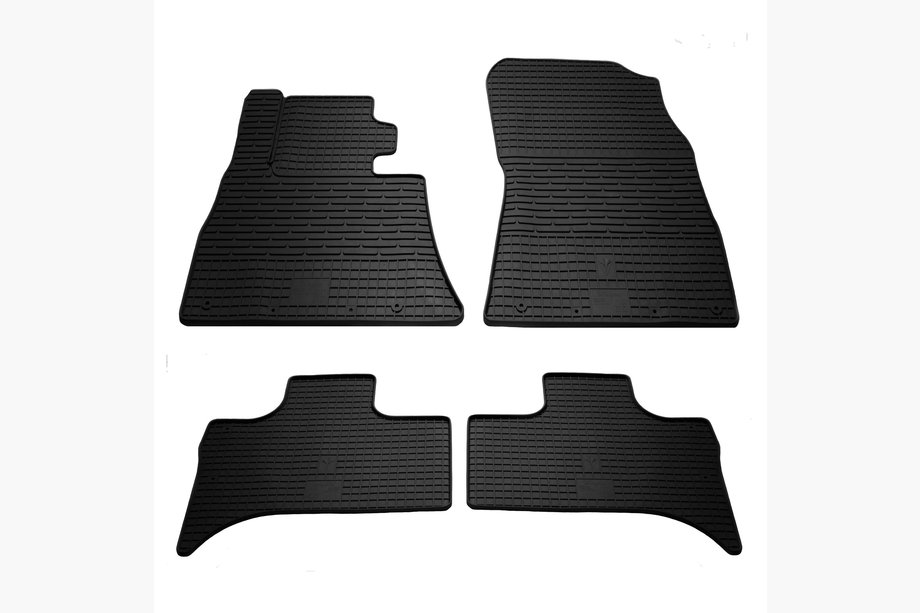 BMW X5 E53 1999–2006 Rubber Floor Mats (4 pcs, Stingray Premium) Image