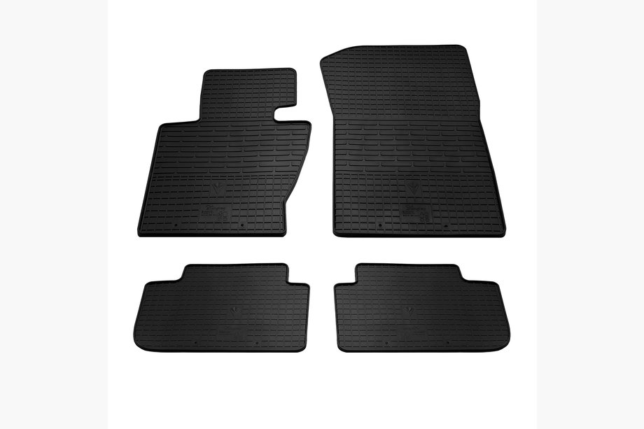 BMW X3 E83 2003-2010 Rubber Floor Mats (4 pcs, Stingray Premium) Image