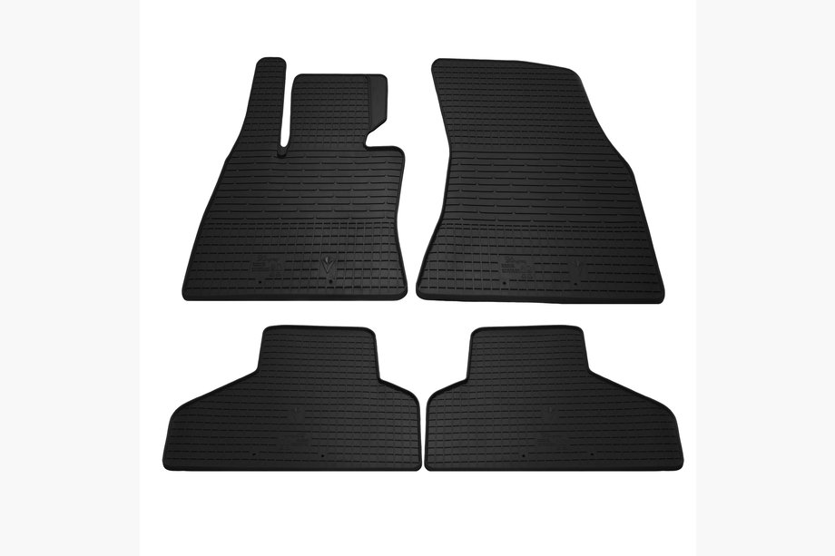 BMW X6 F16 2014-2019 Rubber Floor Mats (4 pcs, Stingray Premium) Image