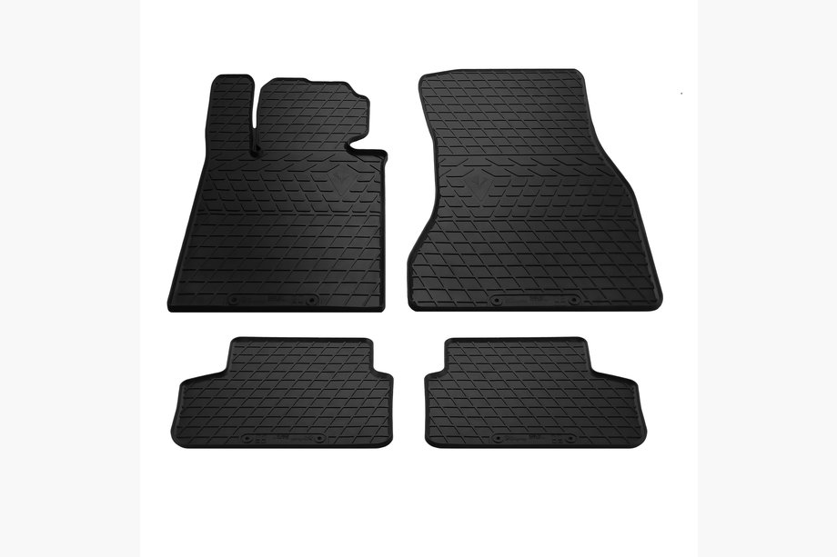 BMW 5 Series G30/G31 2017–2023 Rubber Floor Mats (4 pcs, Stingray Premium) Image
