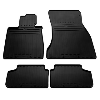 Rubber Floor Mats (For G11, 4 pcs, Stingray Premium) BMW 7 Series G11/G12 2015-2022