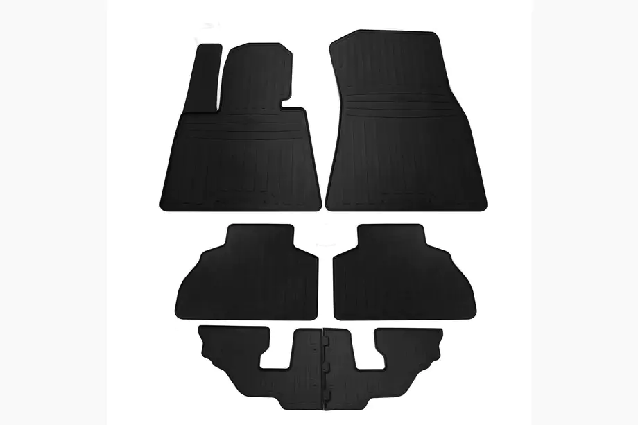 BMW X7 G07 2019- Rubber floor mats (for 7-seater, Stingray Premium) Image