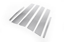 Volkswagen Passat B6 2006-2012 Stainless Steel Door Pillar Trim (SD) photo 2