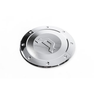 Fuel Tank Cover Chrome Plastic photo 1