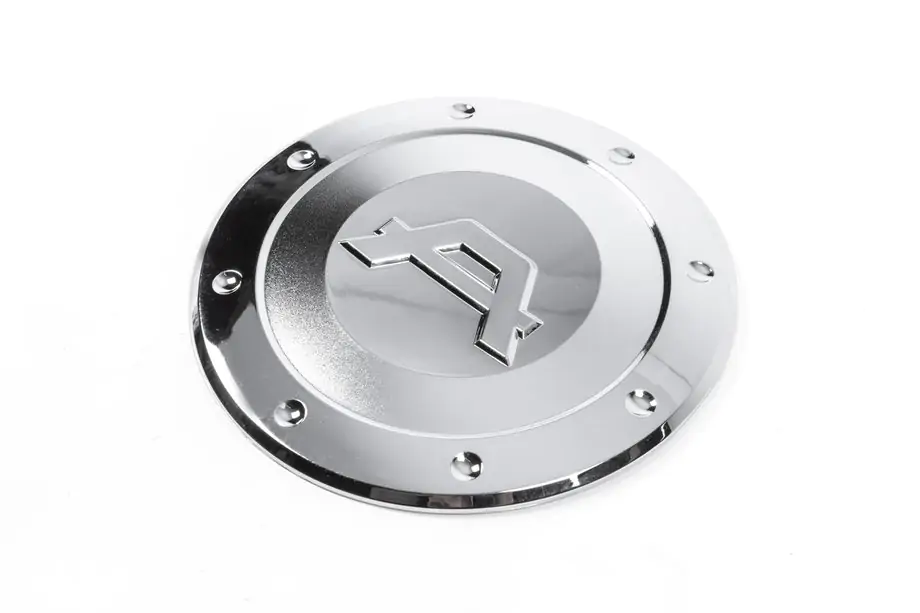 Hyundai Elantra (HD) 2006-2011 Fuel Tank Cover Chrome Plastic Image