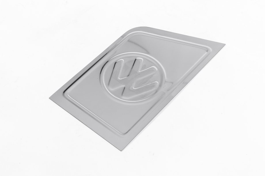 Volkswagen T5 Caravelle 2004-2010 Chrome Fuel Cap Cover with Logo (Carmos) Image