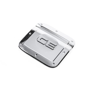 Fuel Tank Cover Chrome Plastic