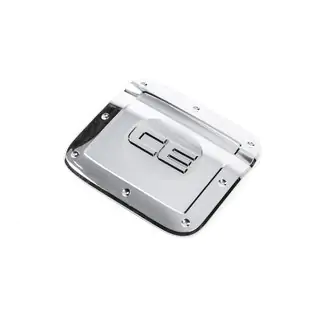 Fuel Tank Cover Chrome Plastic photo 1