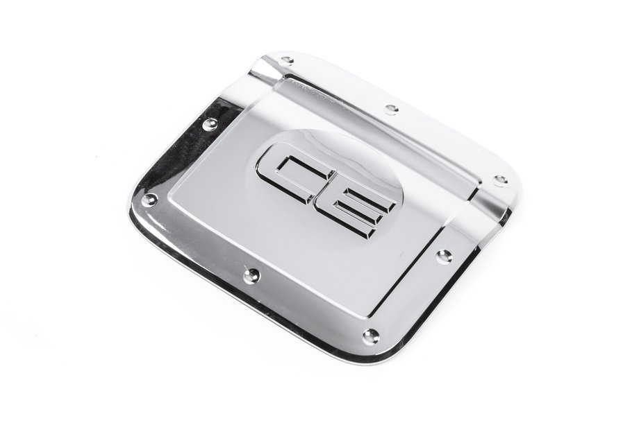 Kia Cerato 1 2004-2009 Fuel Tank Cover Chrome Plastic Image