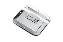 Kia Cerato 1 2004-2009 Fuel Tank Cover Chrome Plastic photo 1