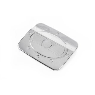 Fuel Tank Cap Cover Carmos Stainless Steel Hyundai Accent 2006-2010 photo 1