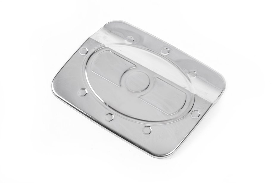 Hyundai Accent 2006-2010 Fuel Tank Cap Cover Carmos Stainless Steel Image