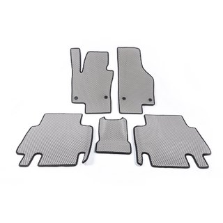 Polyurethane EVA Floor Mats (2 rows, grey) photo 1
