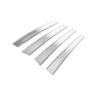 Stainless Steel Pillar Covers (4 pcs) Honda Civic Sedan VII 2001-2006 photo 3