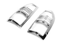 Toyota Land Cruiser 90 Prado 1996-2002 Chrome Tail Light Covers (2 pcs, plastic) photo 1