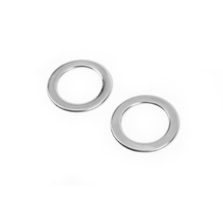 Chrome Turn Signal Trim (2 pcs, Stainless Steel) photo 1