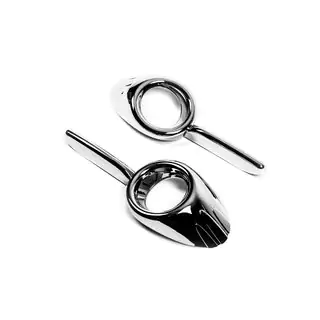 Fog Light Trims with Recesses (2010-2015, 2 pcs, plastic) photo 2