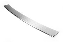 Volkswagen Crafter 2016- Rear bumper protector stainless steel (Omsa) photo 2