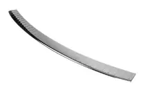 Volkswagen Caddy 2015-2020 Rear Bumper Protector Black Chrome (Stainless Steel) photo 1
