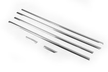 Kia Sportage 2004-2010 Window Trim Stainless Steel (6 pcs) Carmos - Turkish Stainless Steel photo 2