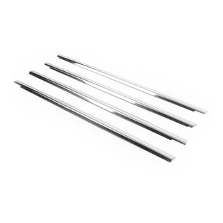 Window Trim Stainless Steel (4 pcs) Land Rover Discovery II 1998-2004 photo 2