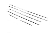BMW X5 E70 2007-2013 Window Lower Trim Stainless Steel (6 pcs) Carmos - Turkish Stainless Steel photo 2