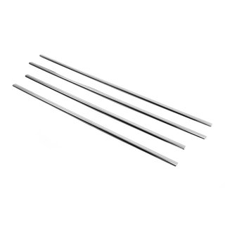 Window Trim Stainless Steel (4 pcs) Mitsubishi Pajero Wagon IV 2006-2021 photo 2