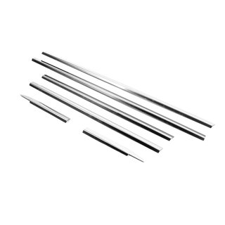 Exterior Window Trim Stainless Steel (6 pcs) Mercedes ML W163 1997-2005 photo 2