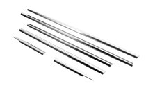 Mercedes ML W163 1997-2005 Exterior Window Trim Stainless Steel (6 pcs) Carmos - Turkish Stainless Steel photo 2