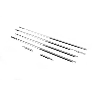 Window Trim (6 pcs, Stainless Steel) Volkswagen Tiguan 2007-2016 photo 2