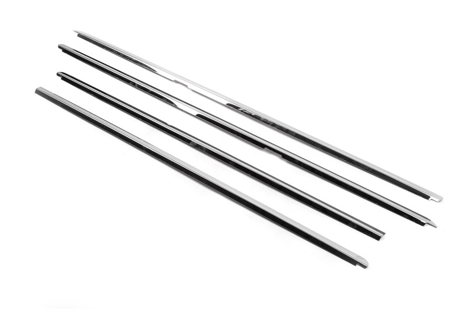 Volkswagen Bora 1998-2004 Exterior Window Trim Stainless Steel (4 pcs) Photo 3