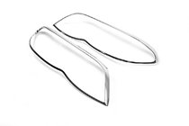 BMW X5 E53 1999–2006 Chrome Headlight Covers (2003-2006) photo 1