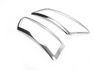 Audi A6 C6 2004-2011 Headlight Covers Chrome (2 pcs) photo 1