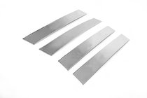 Nissan Qashqai 2014-2021 Chrome Door Pillar Covers (4 pcs, Stainless Steel) photo 2