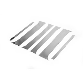 Chrome Pillar Covers (6 pcs, Stainless Steel) photo 2