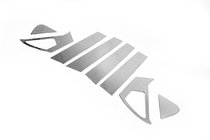 Nissan Juke 2010-2019 Stainless Steel Door Pillar Trim (8 pcs) photo 5