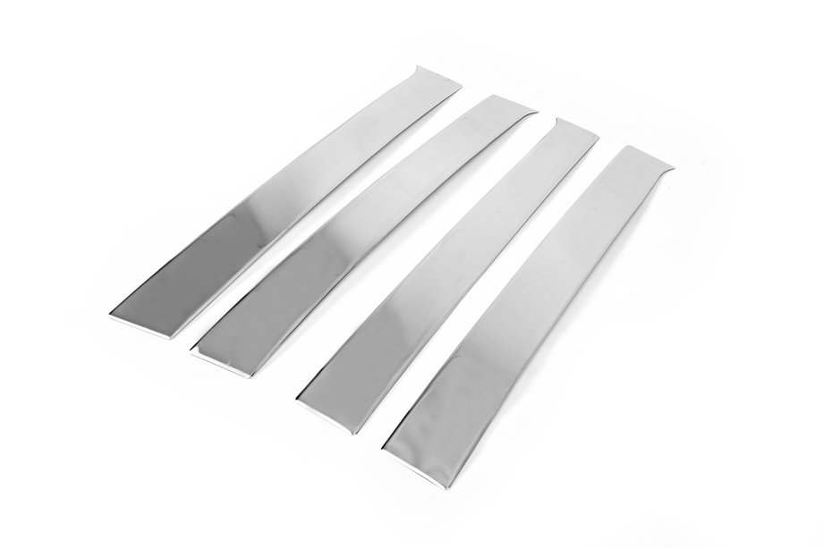 Toyota Hilux 2006-2015 Stainless Steel Pillar Covers Image
