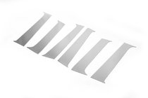 Dacia Duster 2008-2018 Stainless Steel Door Pillar Trim (6 pcs) photo 2