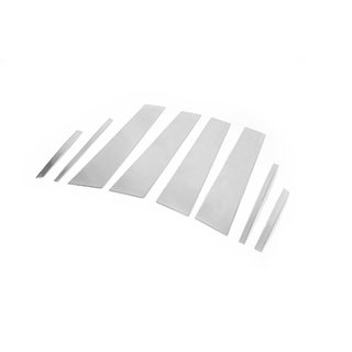 Stainless Steel Door Pillar Covers Opel Insignia 2017-2022 photo 2