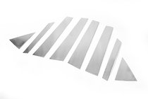 Hyundai IX-35 2010-2015 Stainless Steel Door Pillar Trim (8 pcs) photo 2