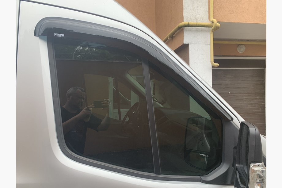 Ford Transit 2014- Window Deflectors Niken (2 pcs) Image