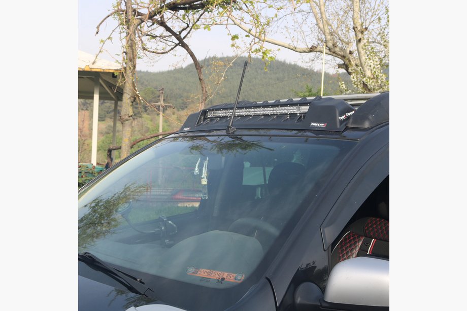 Jeep Renegade 2014- Windshield Visor V3 (LED) Image