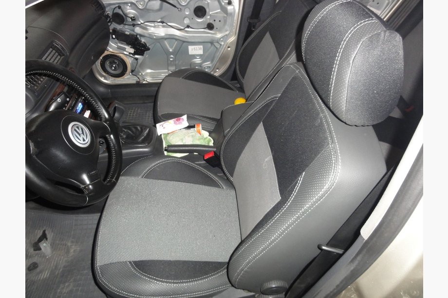 Volkswagen Passat B5 1997-2005 Car Seat Covers (Leatherette↗Fabric, Premium) Image