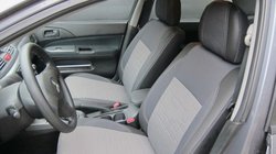 Mitsubishi Lancer 9 2004-2008 Car Seat Covers (Leatherette↗Fabric, Premium) photo 1