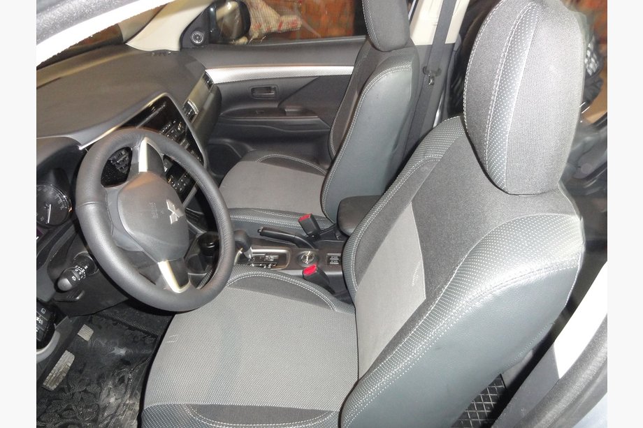 Mitsubishi Outlander 2012-2021 Car Seat Covers SoyuzAuto Premium Image